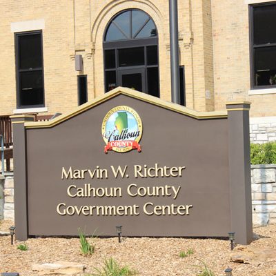 The Calhoun County Board approved a construction bid, in order to start progress on a new elevator at the Marvin W. Richter Calhoun County Government Center. (Steven Spencer/Calhoun News-Herald)