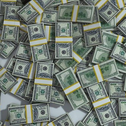 Pile of money